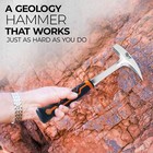 Rock Hammer     Heavy Duty 22oz Rock Pick Hammer     Rock Hammer Geology Tools  Geol