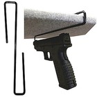 Handgun Pistol Hanger Rack Under Shelf Gun Safe Hangers Storage Rack