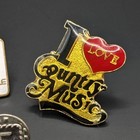 Country Music Nashville Rodeo Theme Pins Willie Nelson Set Of 4 Lapel Hat Pins 
