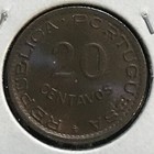 Angola 20 Centavis Km 71 Gem Rb Unc 1948