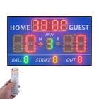 Electronic Basketball Scoreboard Professional Digital Score Board With Remote