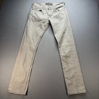 Levis 511 Skinny Jeans Slim Fit 32x32  fit 30x32  Gray Y2k Stretch Denim Casual