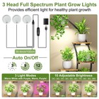 Plant Stand Indoor With Grow Lights  9 Tier 63  Metal Plant Shelf For Multiple P
