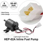 12v Universal 2 5-4 Psi Gas Diesel Inline Low Pressure Electric Fuel Pump Hep02a