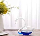Swan-shaped Storm Glass Barometer Weather Station 7 Inch Indoor Outdoor D  cor