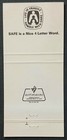 Vintage 30 Strike Matchbook Cover - Celanese Chemical