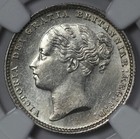 1885 Great Britain Shilling Ngc Ms 63