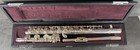 Yamaha Yfl-382 Intermediate Flute Sterling Silver Head Great Shape  