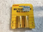 Lot Of 3 Vintage Eveready Rechargeable Batteries 9v  C  Aa Sealed W  Charger