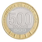 Costa Rica 500 Colones  2021  N  305849  Mint  Commemorative