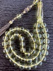 Caribbean Amber Rosary  With Insects  Tesbih  Misbaha  Damla Kehribar  Bernstein