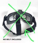 Samsung Gear Sm-r322 Virtual Reality Headset No Belt  front Cover Included White