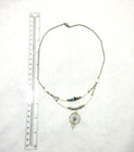 Vintage Native American  Made  Dream Catcher Necklace  Rez Jewelry Coa  n10