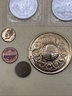 Vintage Lot Of Coins And Tokens