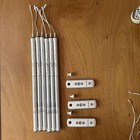 6 Somfy Blind Cord Lift 32 Rts Motors   Battery Tubes  3 Remotes  Read Descrip 