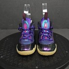 Nike Little Posite One Iridescent Shoes Toddler Sz 8 Purple Trainers Sneakers