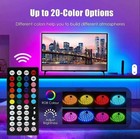 32 8 Feet Rgb 5050 Flexible Led Strip Lights Smd 44 Key Remote 12v Dc Power Kit