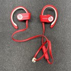 Beats By Dr  Dre Powerbeats In-ear Earbuds Wireless Headphones Red Excellent