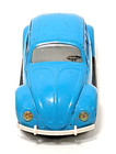 Vintage Tonka Volkswagen Beetle Vw Bug Blue Pressed Steel Toy Car 9 