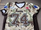 Columbus Lions Jersey 2xl Arena Football Camo Indoor Wifl Nal Team Issued