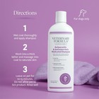 Medicated Dog Shampoo Pet Allergies Anti Parasite Itching Skin Mange Dermatitis