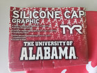 New Tyr Swimming Graphic Silicone Red Swim Cap University Of Alabama