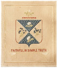 Make  Offer    Beaded Faithful In Simple Truth Paper Punch Motto Sampler