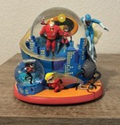 Disney Store The Incredibles Snowglobe 2004 Disney Franchise Decor