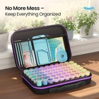 Artdot Diamond Art Storage Container  Kits Diamond Painting Accessories 60 Slots