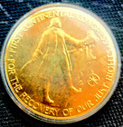 1974 Bronze American Revolution Bicentennial Medal  john Adams 