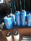 Large Lot Of Used Sprague Sangamo G e  Large Can Capacitors For Amplifiers