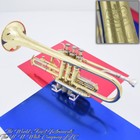 Vintage King H  N  White Super 20 Cornet Super Cool