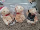 9 Lives Cat Food Morris The Cat Promotional Plush Lot Of 3  Sealed