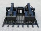 66  Severe Duty Rock Grapple Bucket With Teeth Skid Steer Loader Attachment 