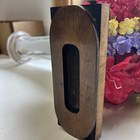Vintage Letter  O   letterpress Wood Type Printing Block
