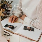 Elegant Wedding Guest Book Guestbook Calligraphy Gold 9 X 6 In
