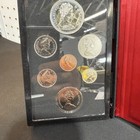 1976 Canada Double Struck 7-coin Set- Uncirculated With 1 Dollar  50 Silver