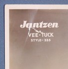 1930s Jantzen Vee-tuck Swimwear Window Card Advertisement C342