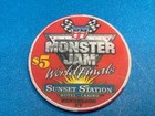  5         -sunset Station-         las Vegas Nevada Casino  Chip   -         z-4861