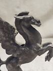 Vintage Perth Pewter Pegasus 5  Tall Figurine Rare Retired Figurine