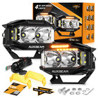 Auxbeam 2 5  Led Work Lights Combo Driving Fog Offroad Lamp Side Shooter Light