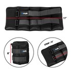 5 10 20lbs Adjustable Arm Leg Weights Wrist Ankle Exercise Gym Workout Training