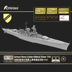 Flyhawk Fh1168s 1 700 German Heavy Cruiser Admiral Scheer 1940 Deluxe Edition