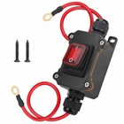 Dc 12v-24v Inline Cord Switch Ip67 Waterproof Outdoor On off Toggle Switch