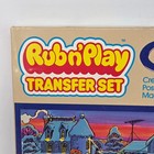 Vintage 1984 Gremlins Rub N Play Transfer Set Colorforms New In Sealed Box