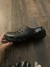 Men s Sz 12 Crocs Offroad Sport Clog Black Waterproof Adjustable Heel Strap