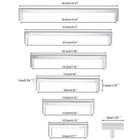 Square Brushed Nickel Cabinet Handles Kitchen Drawer Pulls Stainless Steel Knobs