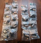 Lot Of 18 Neutrik Xlr Cable Connector  4 Pole 10 X Male   8 X Female 