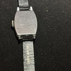 Ingersoll Mickey Mouse Disney Watch Yellow Dial Black Strap Vintage