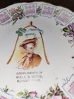 Antique Calendar Plate Buhler ks 1916 Wall   Sons